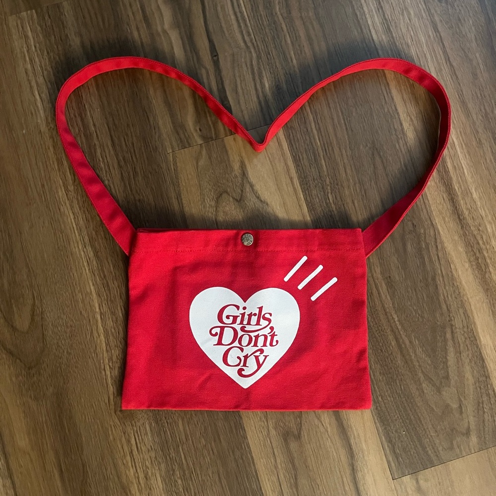 Human Made x Verdy ‘Girls Don’t Cry’ Satchel/Crossbody Bag // Bape Nigo